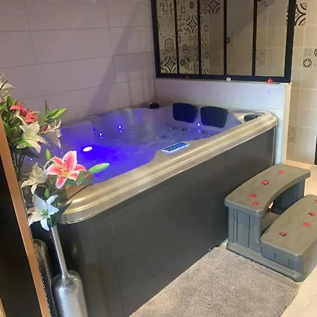 Romantique Au Coeur Du Avec Jacuzzi Et Sauna Privatif Proche De Toulouse Daire