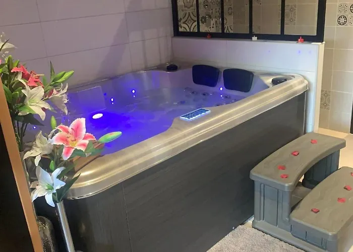 Romantique Au Coeur Du Avec Jacuzzi Et Sauna Privatif Proche De Toulouse アパート